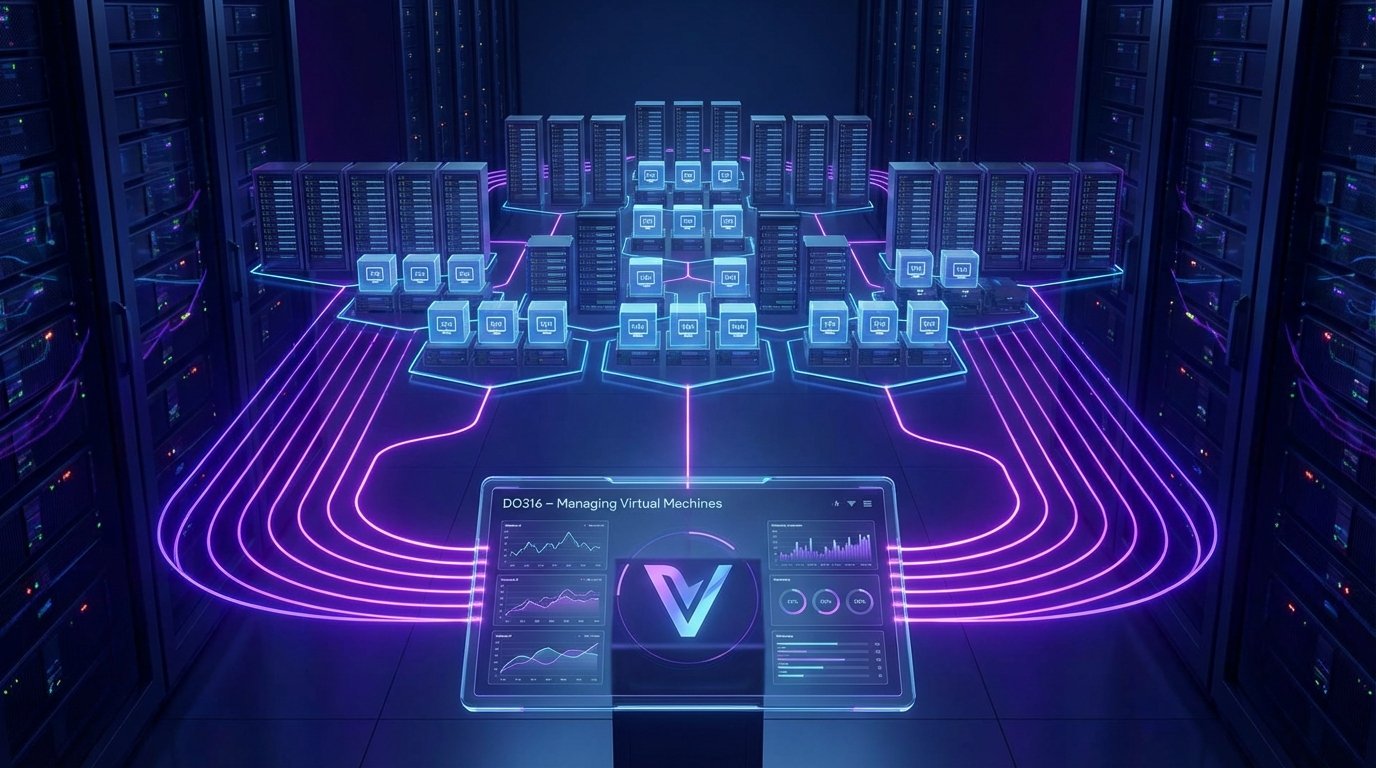 DO316 - Managing Virtual Machines with Red Hat OpenShift Virtualization