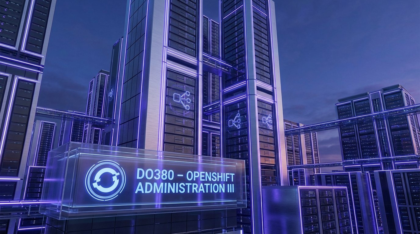 DO380 - Red Hat Openshift Administration III: Scaling Deployments in the Enterprise