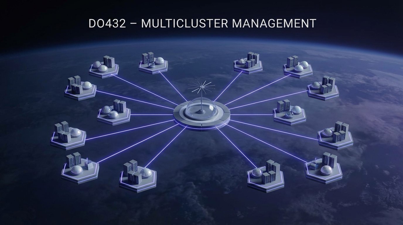 DO432 - Multicluster Management with Red Hat Advanced Cluster Management for Kubernetes