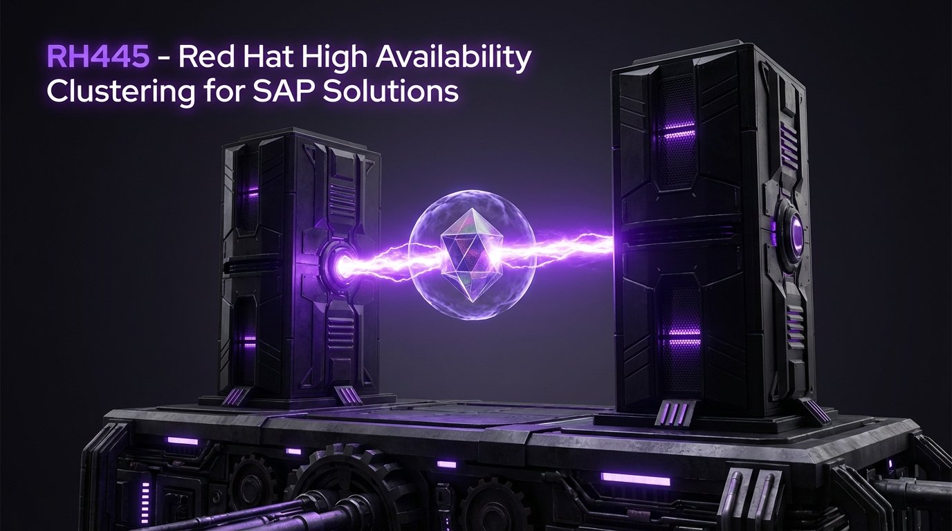 RH445 - High Availability Clustering for SAP Solutions